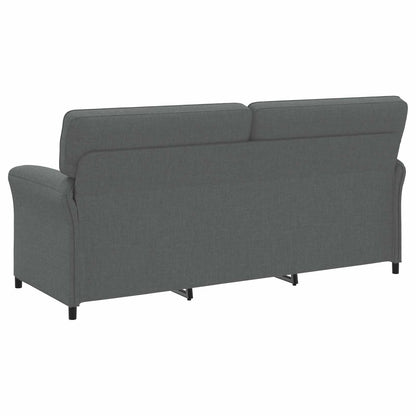 Set di divani 2 pz Grigio Scuro Tessuto | homemem39