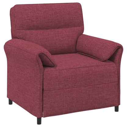 Set di divani 2 pz Rosso Vino Tessuto | homemem39