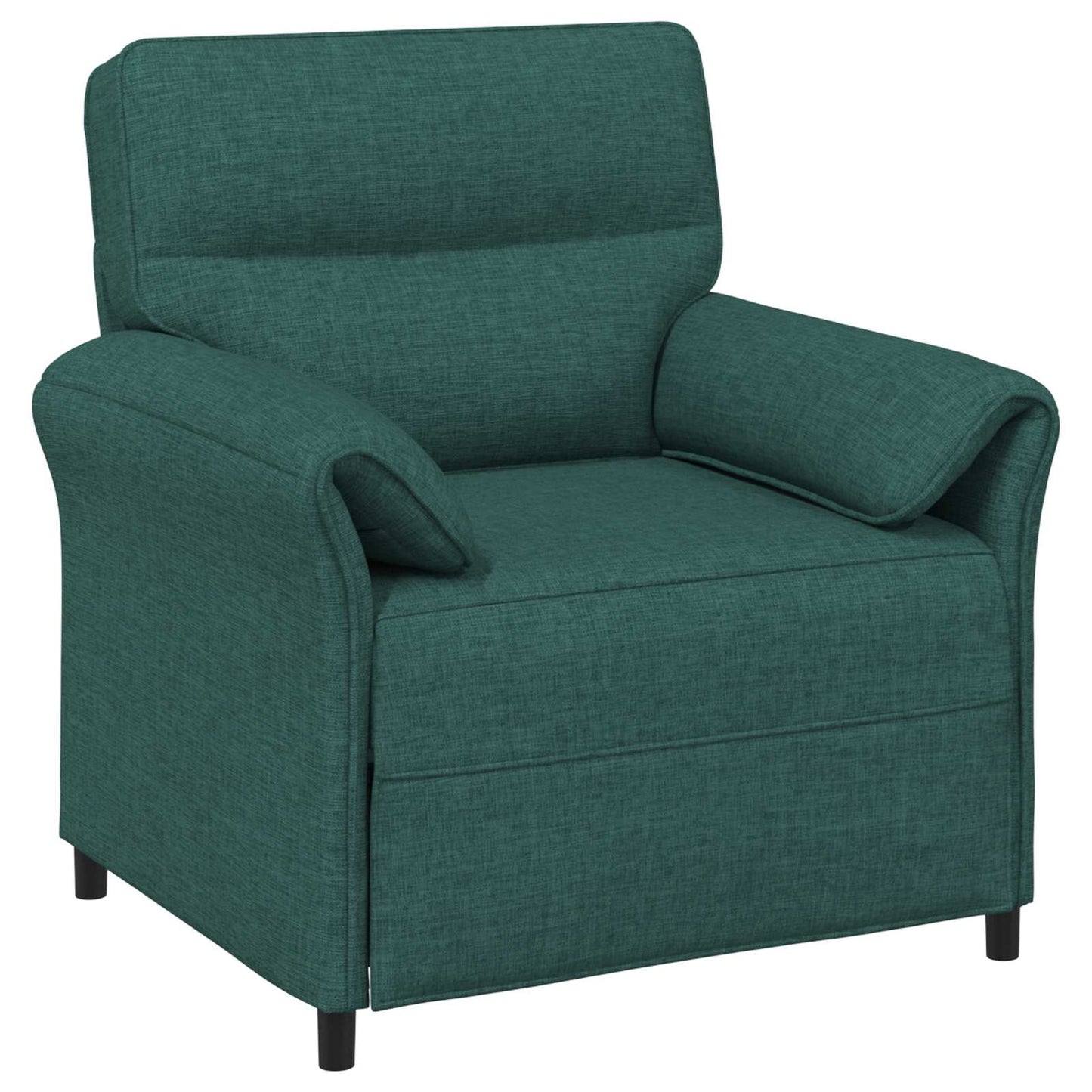Set di divani 2 pz Verde Scuro Tessuto | homemem39