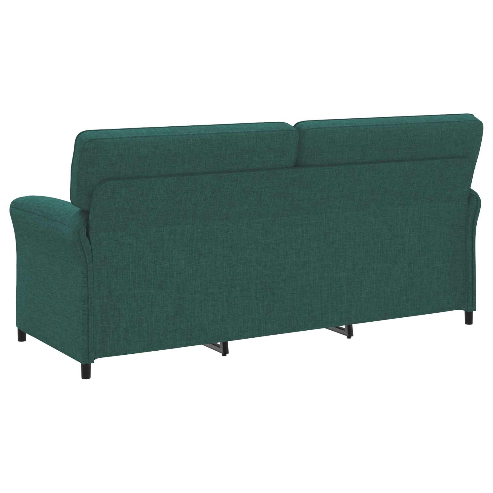Set di divani 2 pz Verde Scuro Tessuto | homemem39