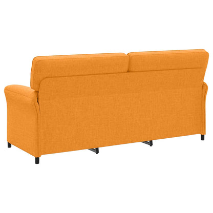 Set di divani 2 pz Giallo Scuro Tessuto | homemem39