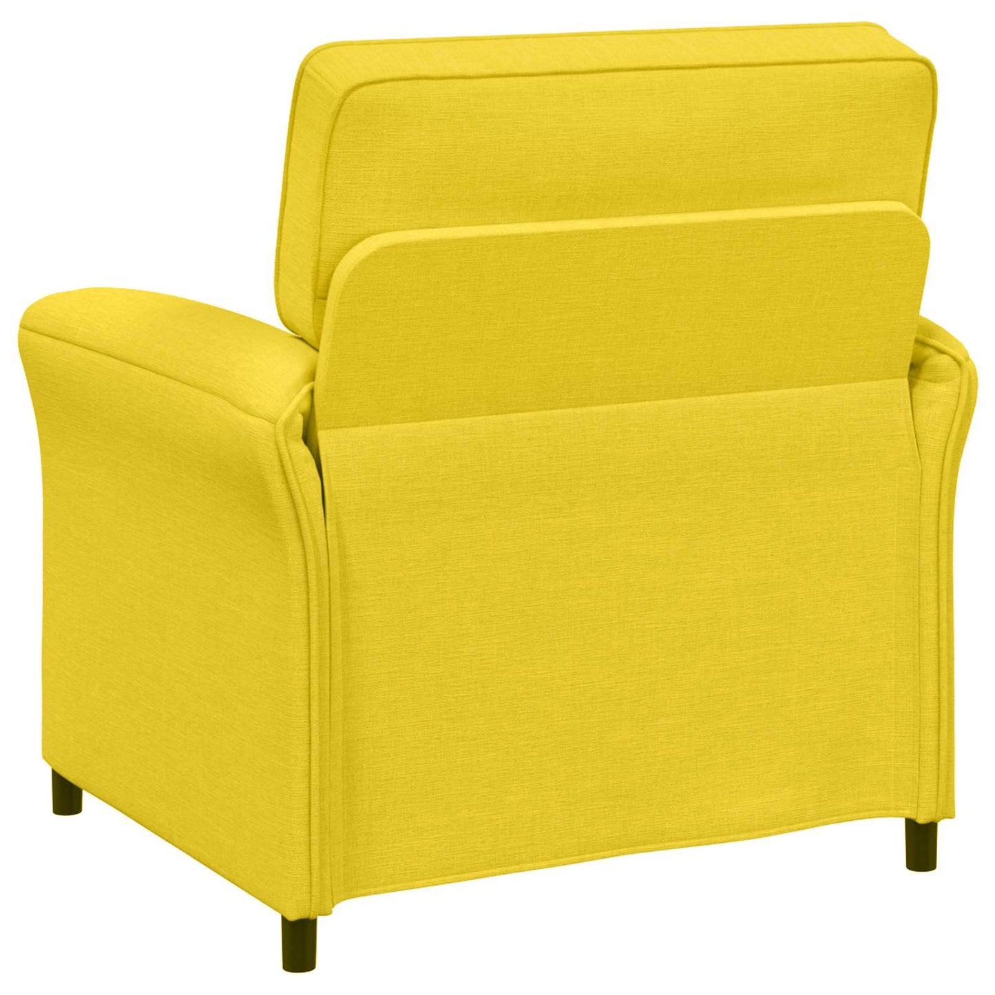 Set di divani 2 pz Giallo Chiaro Tessuto | homemem39