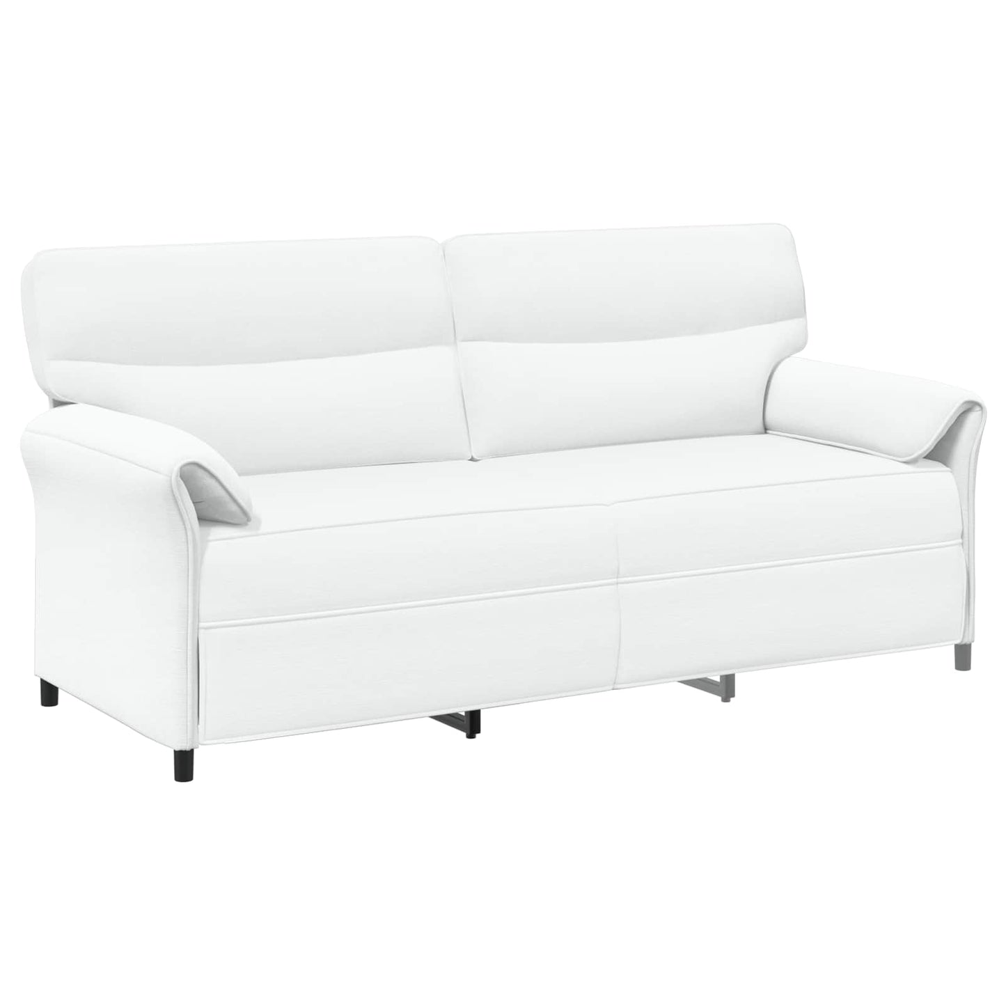 Set di divani 2 pz Bianco Tessuto | homemem39