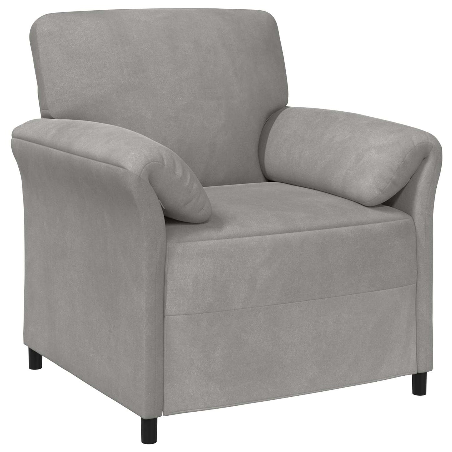 Set di divani 2 pz Grigio Chiaro Velluto | homemem39