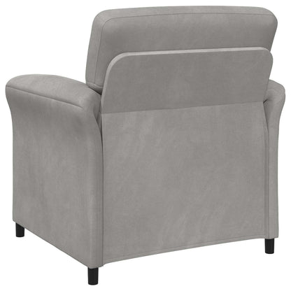 Set di divani 2 pz Grigio Chiaro Velluto | homemem39