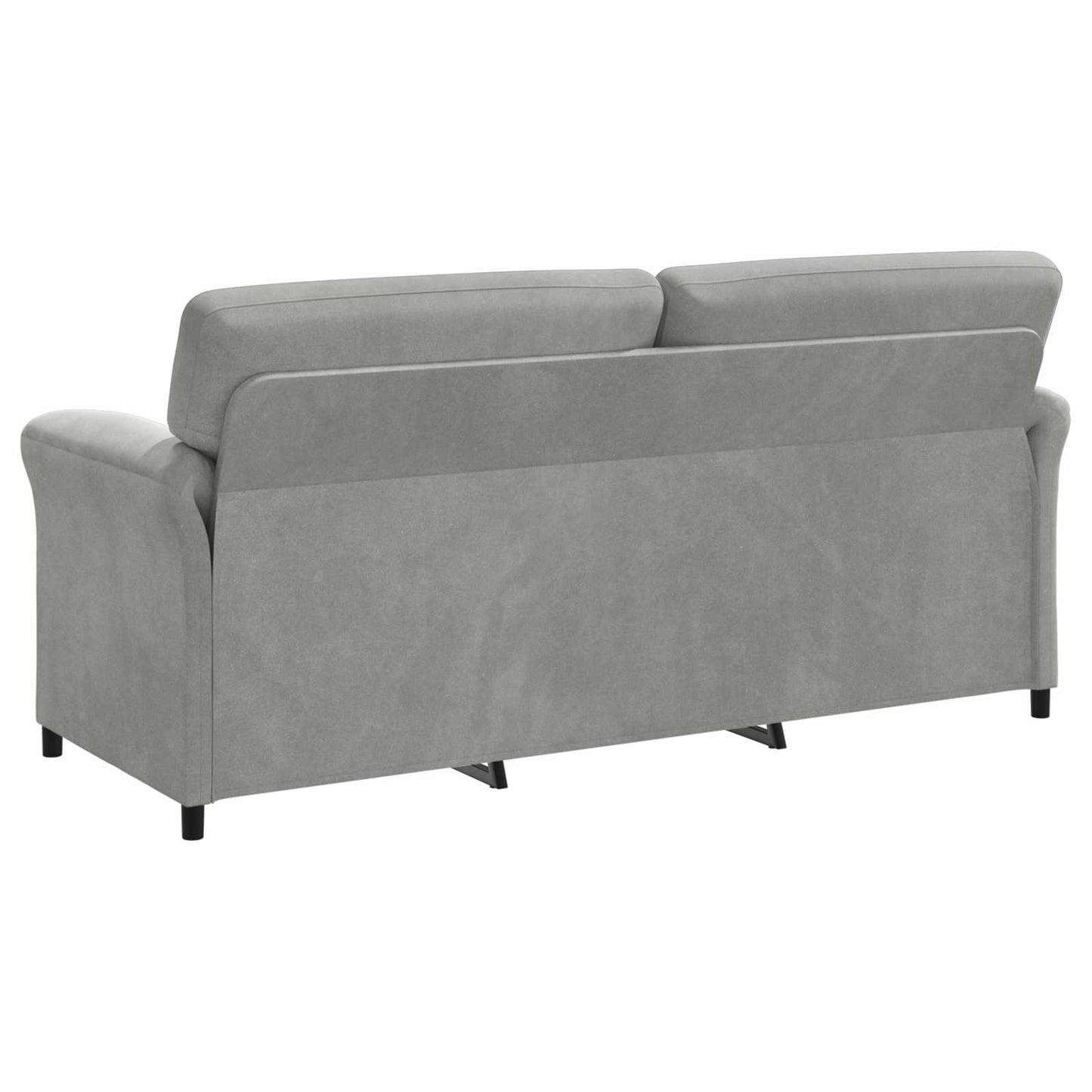 Set di divani 2 pz Grigio Chiaro Velluto | homemem39