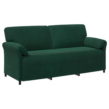 Set di divani 2 pz Verde Scuro Velluto | homemem39