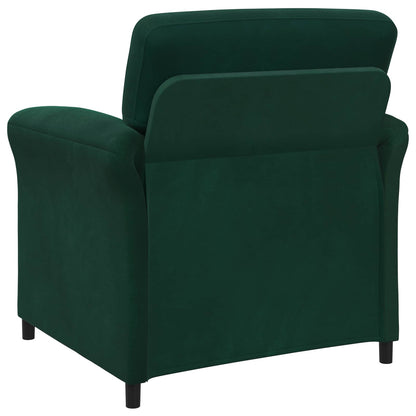 Set di divani 2 pz Verde Scuro Velluto | homemem39