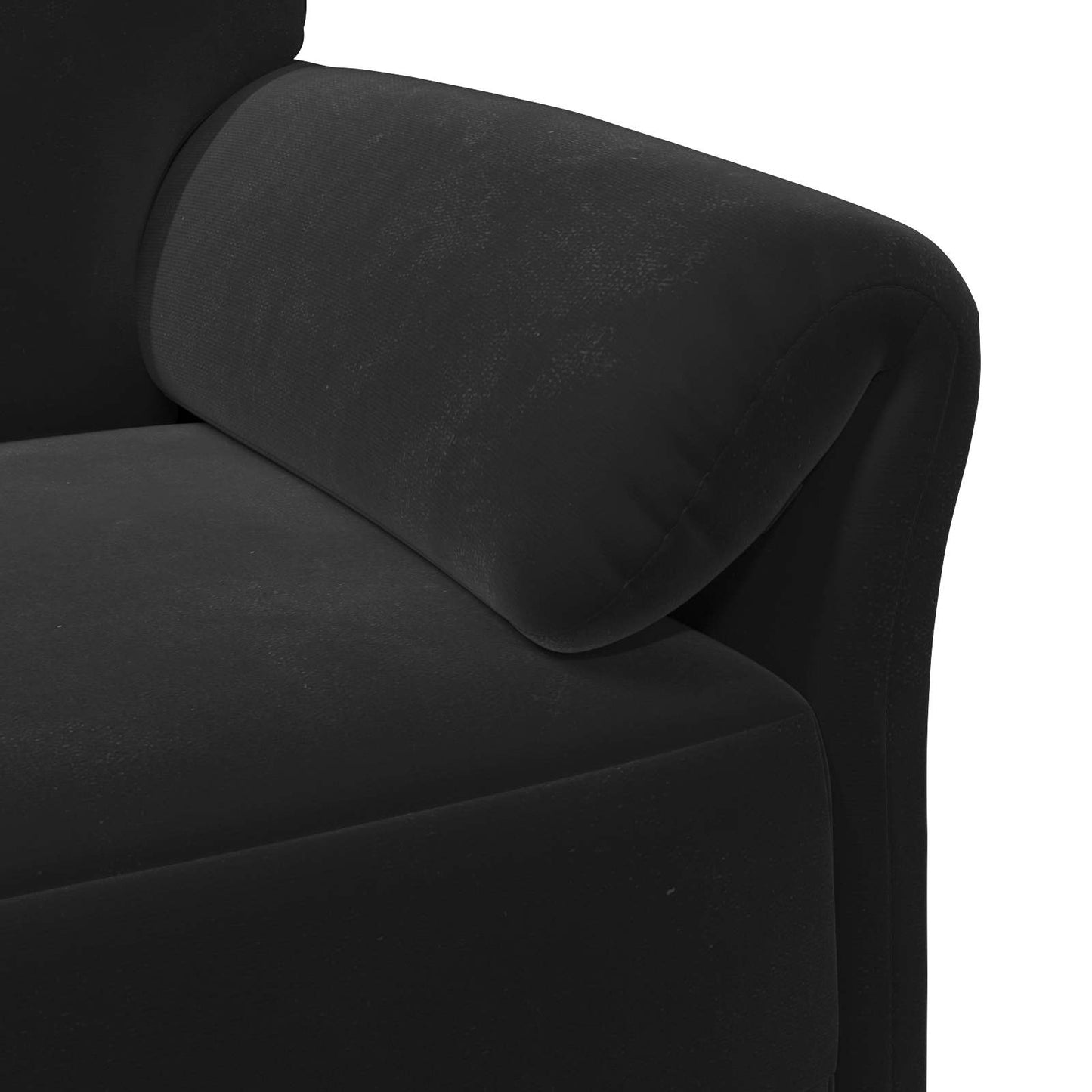 Set di divani 2 pz Nero Velluto | homemem39