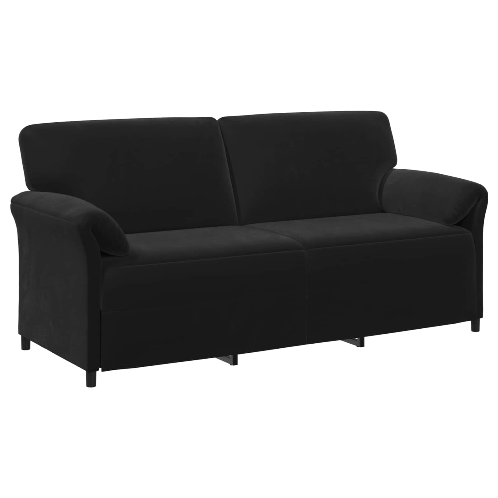 Set di divani 2 pz Nero Velluto | homemem39