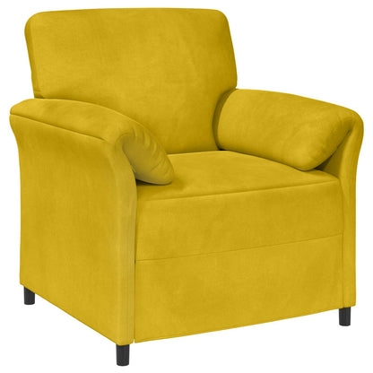 Set di divani 2 pz Giallo Velluto | homemem39