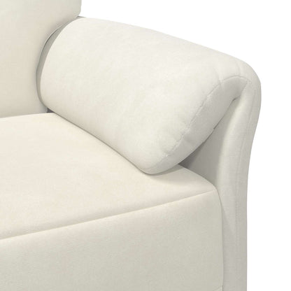 Set di divani 2 pz Crema Velluto | homemem39