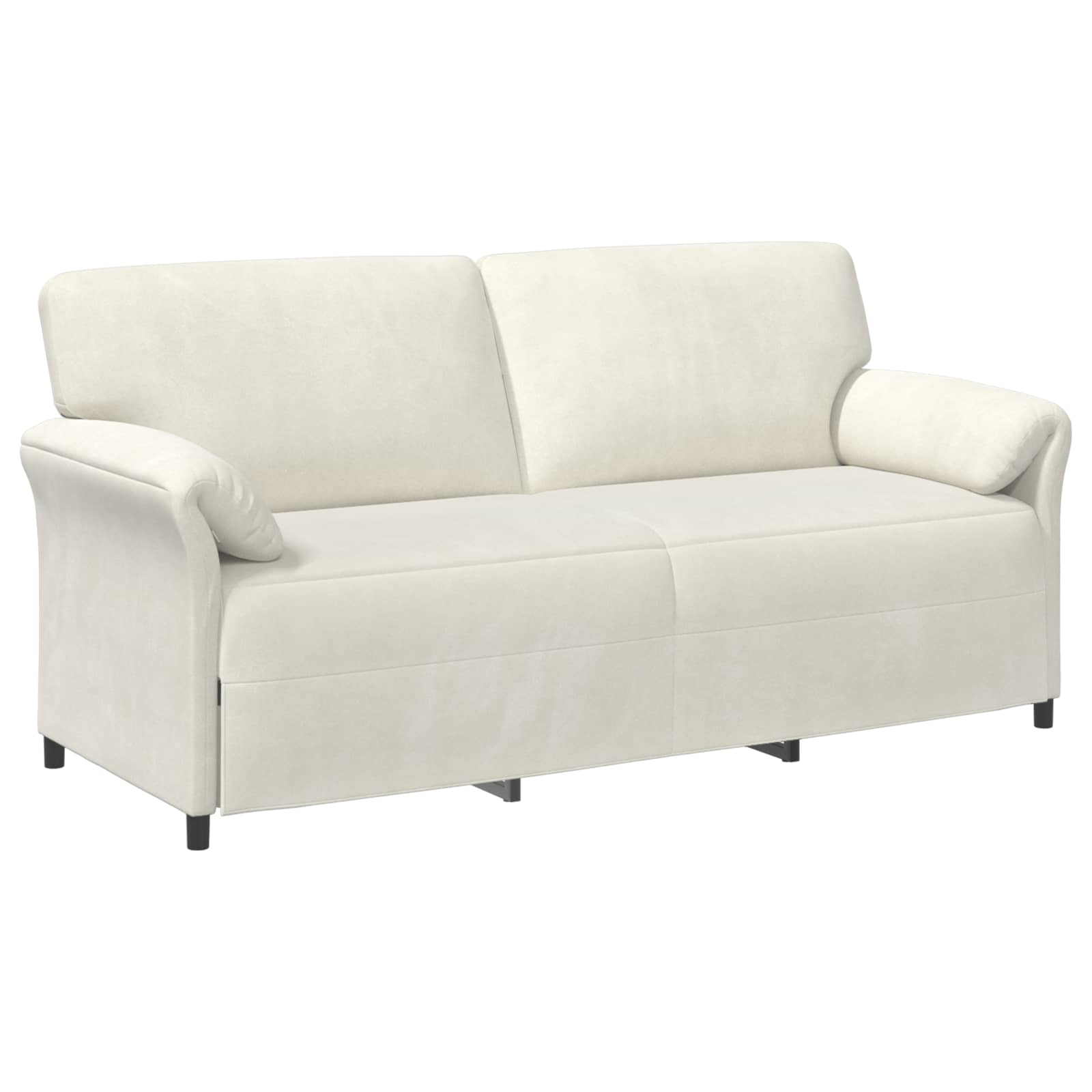 Set di divani 2 pz Crema Velluto | homemem39