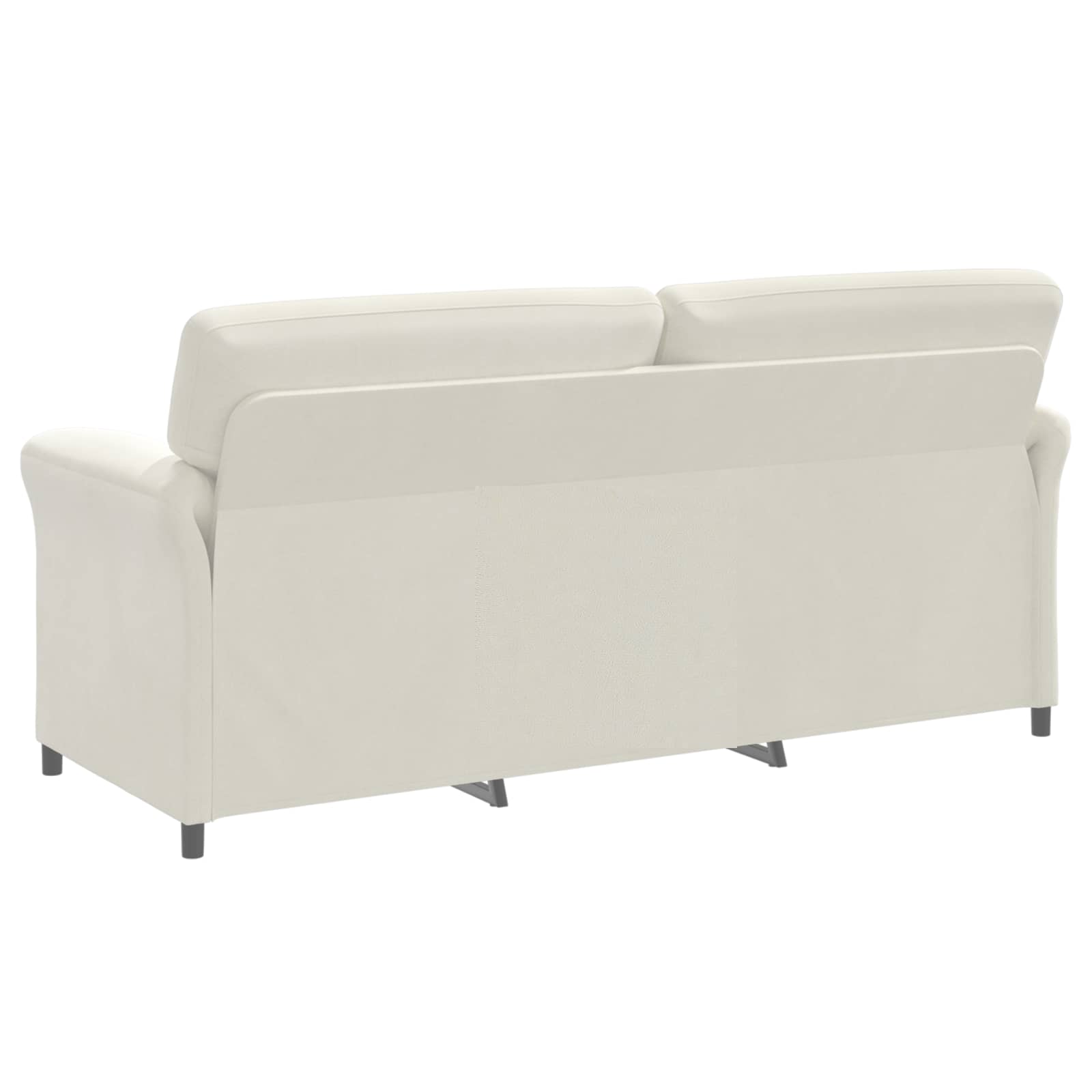 Set di divani 2 pz Crema Velluto | homemem39