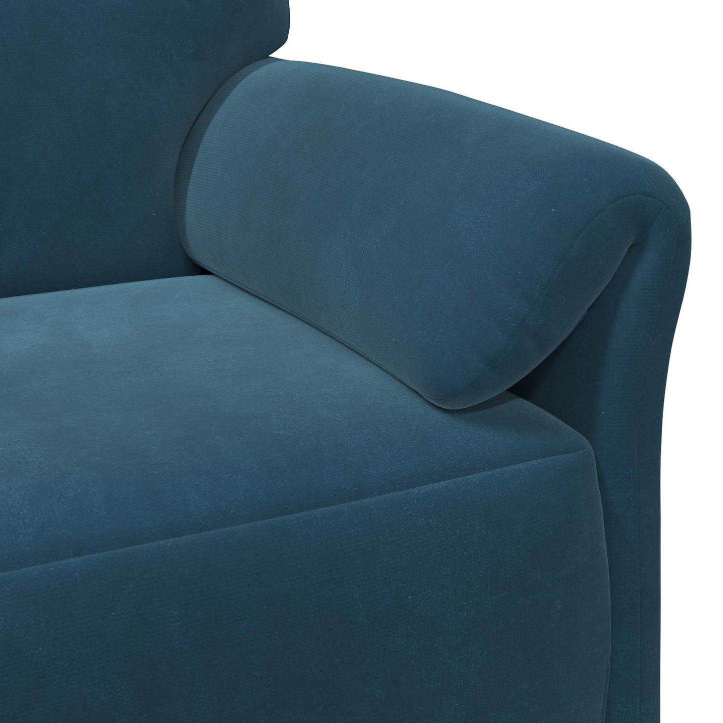 Set di divani 2 pz Blu Velluto | homemem39