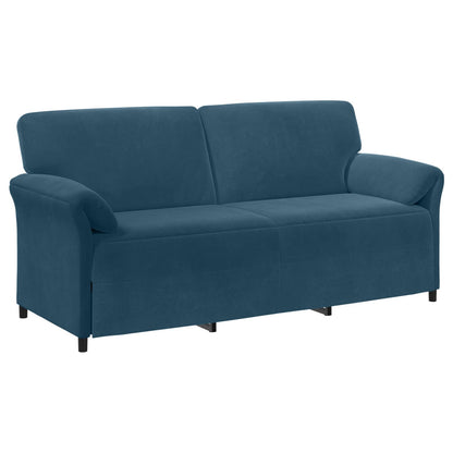 Set di divani 2 pz Blu Velluto | homemem39