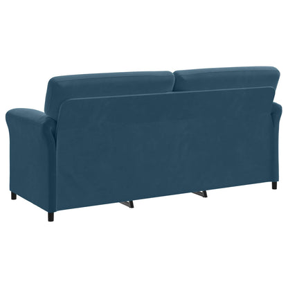 Set di divani 2 pz Blu Velluto | homemem39