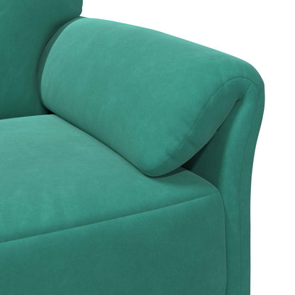 Set di divani 2 pz Turchese Velluto | homemem39