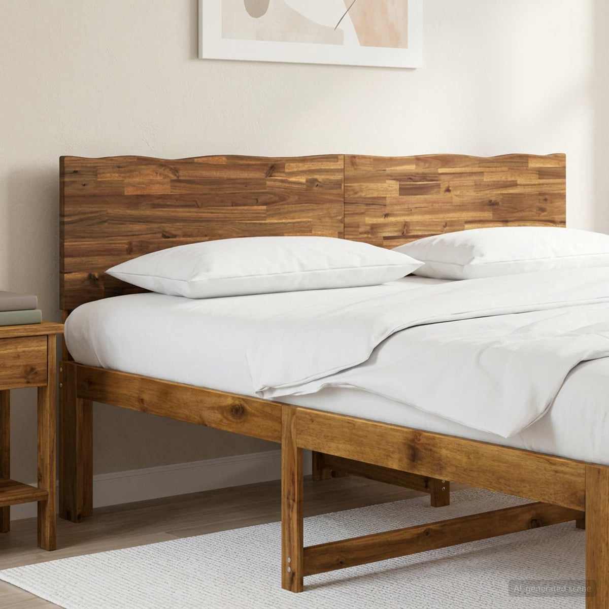 Testiera con bordo vivo ROSTOCK Naturale 180 cm | homemem39