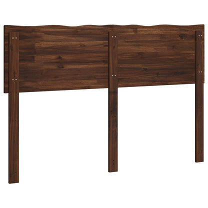Testiera con bordo vivo ROSTOCK Marrone Scuro 120 cm | homemem39