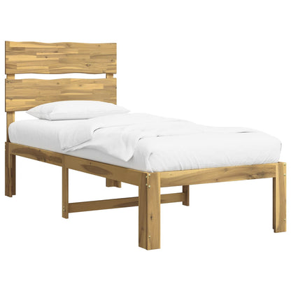 Letto Singolo con Testiera ROSTOCK Bianco 90 x 190 cm | homemem39