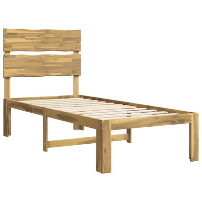 Letto Singolo con Testiera ROSTOCK Bianco 90 x 190 cm | homemem39