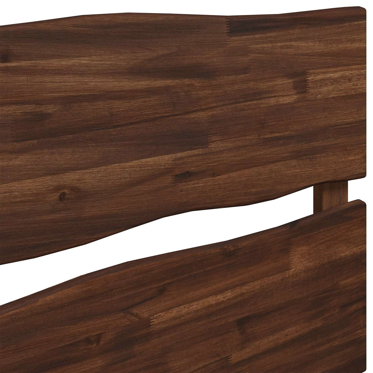 Letto Singolo con Testiera ROSTOCK Marrone Scuro 100 x 200 cm | homemem39