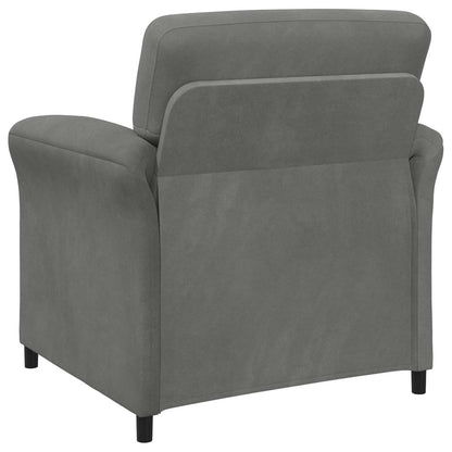 Divano 1 posto Grigio Scuro 88 x 83 x 95 cm Velluto | homemem39
