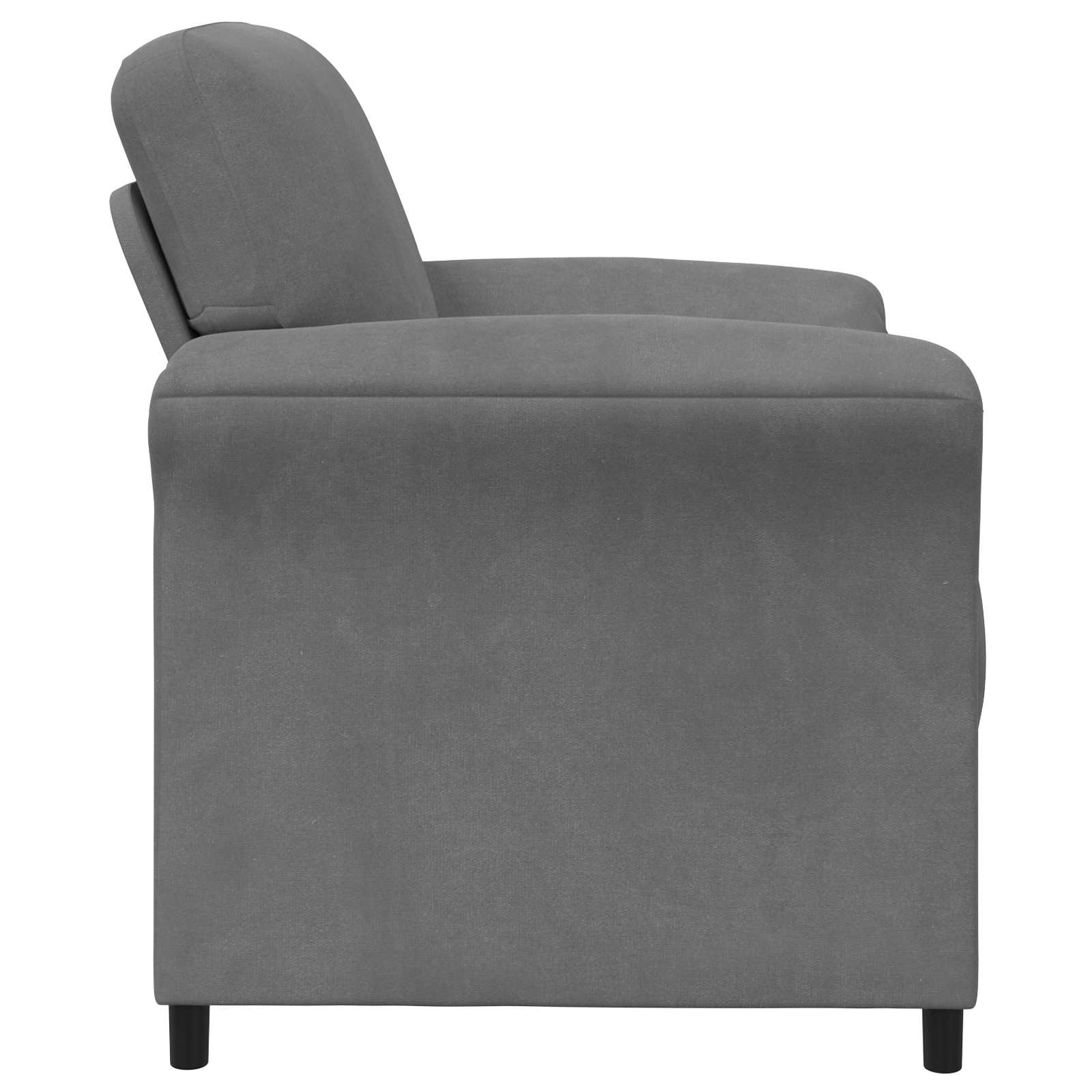Divano 1 posto Grigio Scuro 88 x 83 x 95 cm Velluto | homemem39