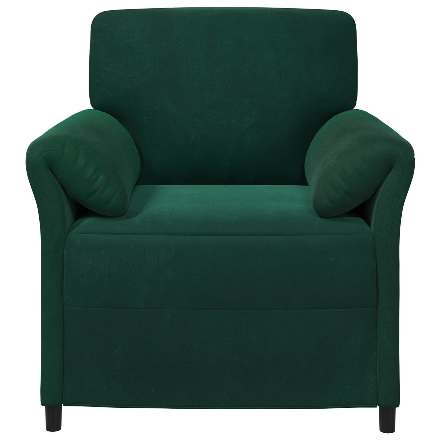Divano 1 posto Verde Scuro 88 x 83 x 95 cm Velluto | homemem39