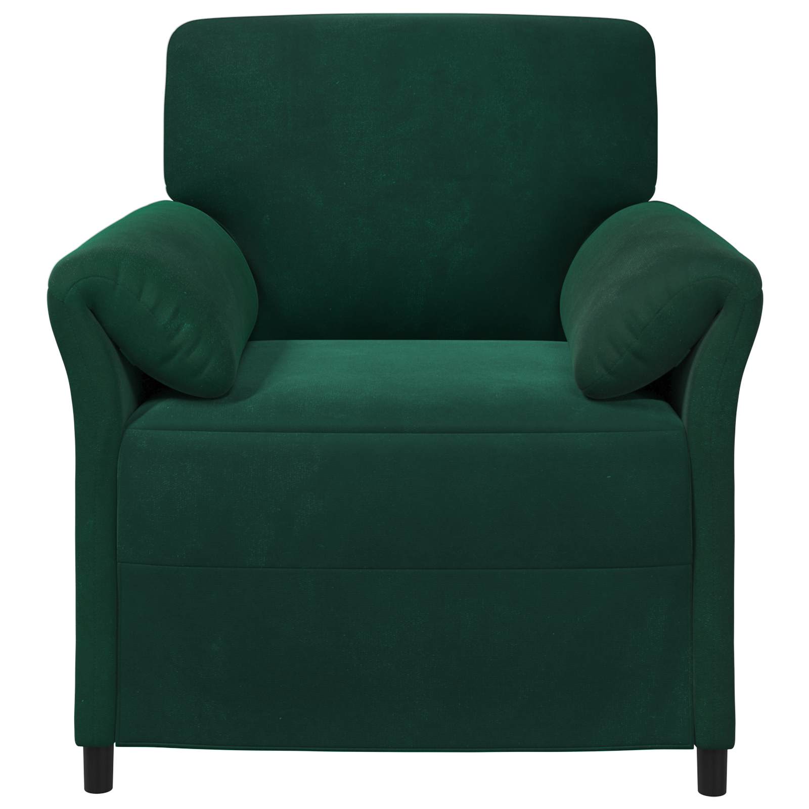 Divano 1 posto Verde Scuro 88 x 83 x 95 cm Velluto | homemem39