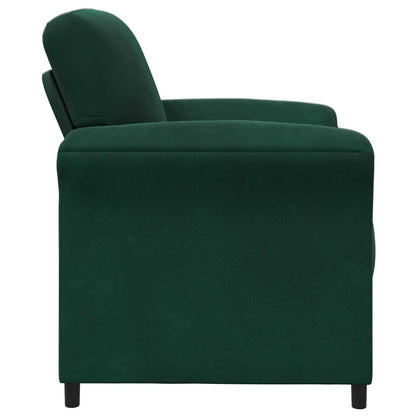Divano 1 posto Verde Scuro 88 x 83 x 95 cm Velluto | homemem39