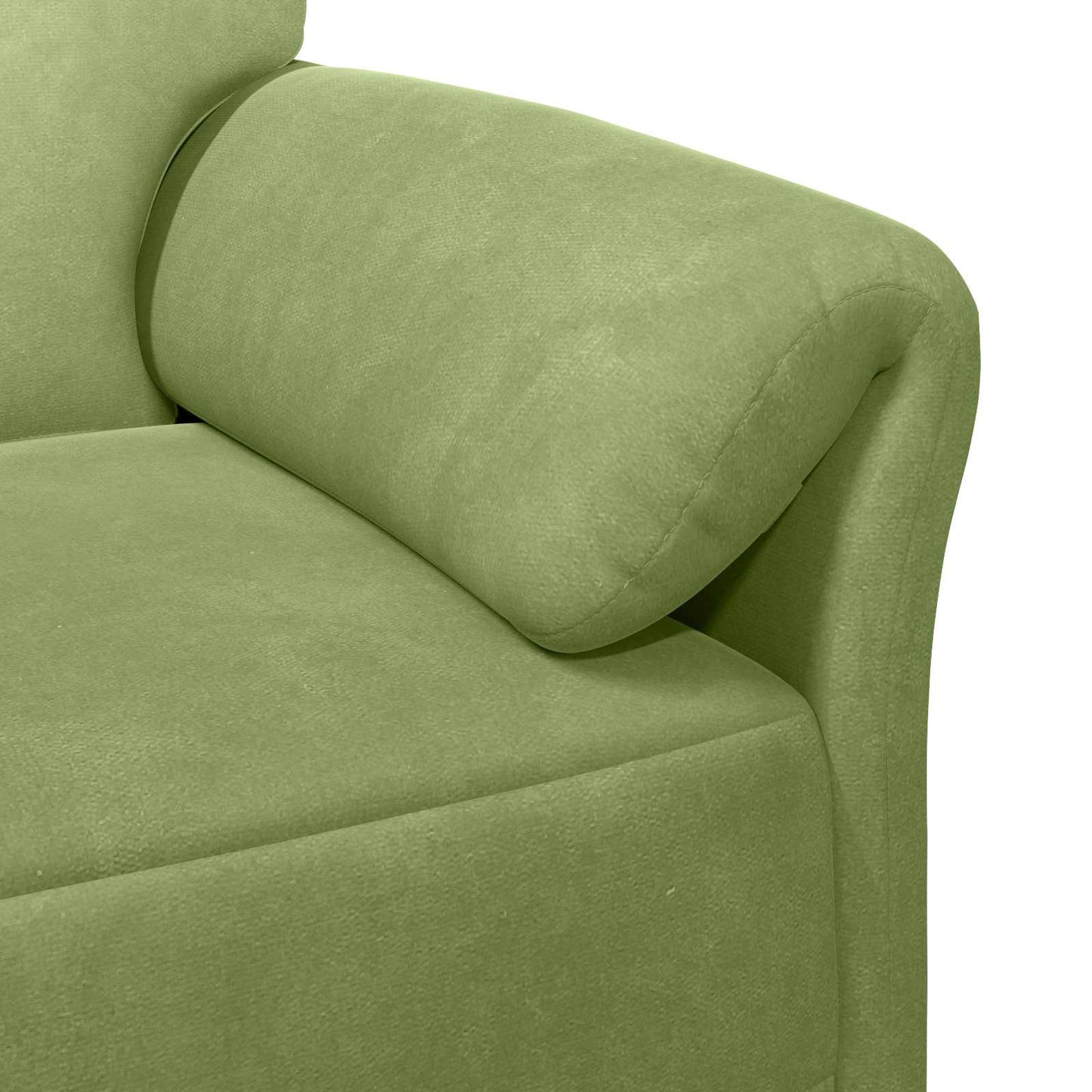 Divano 1 posto Verde chiaro 88 x 83 x 95 cm Velluto | homemem39