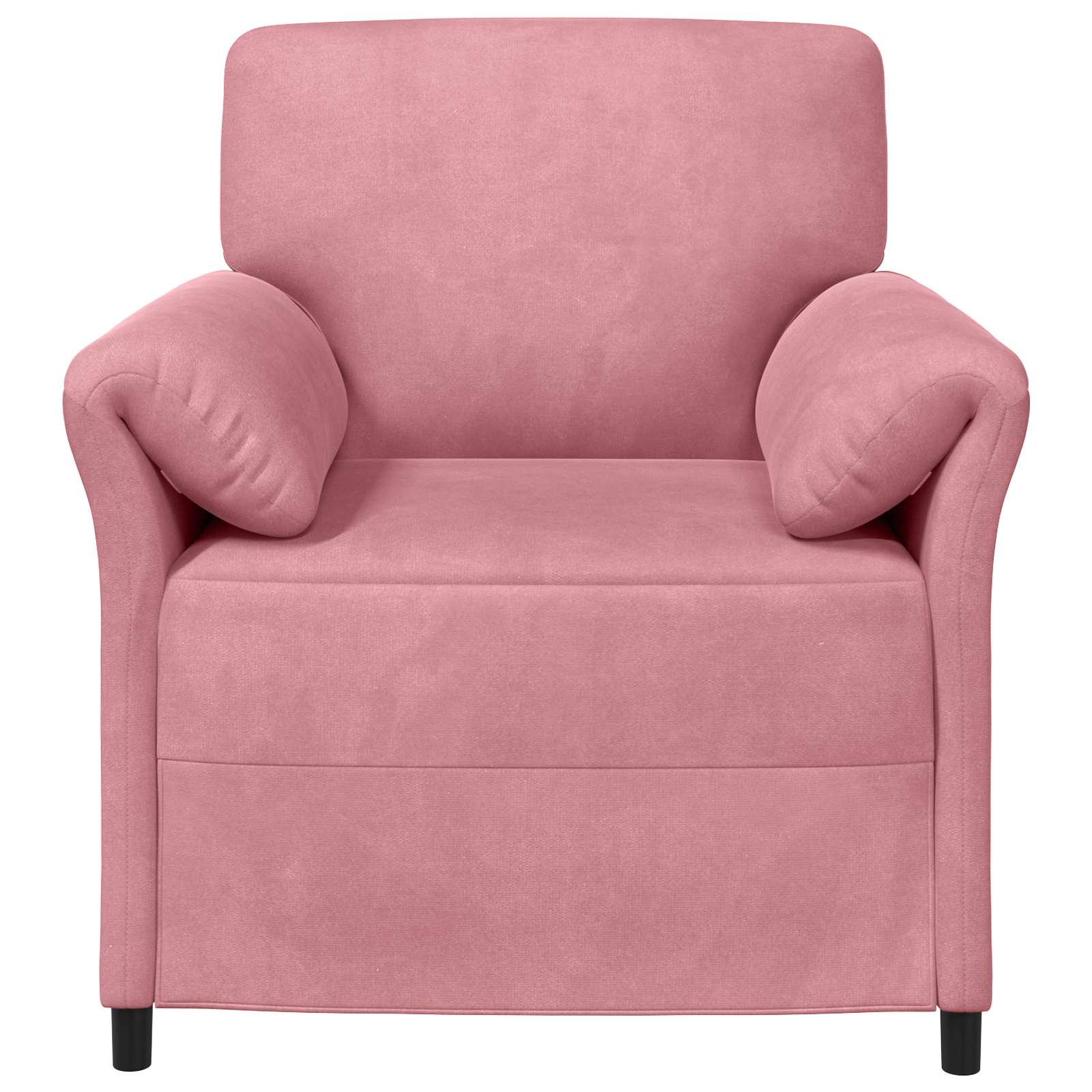Divano 1 posto Rosa 88 x 83 x 95 cm Velluto | homemem39