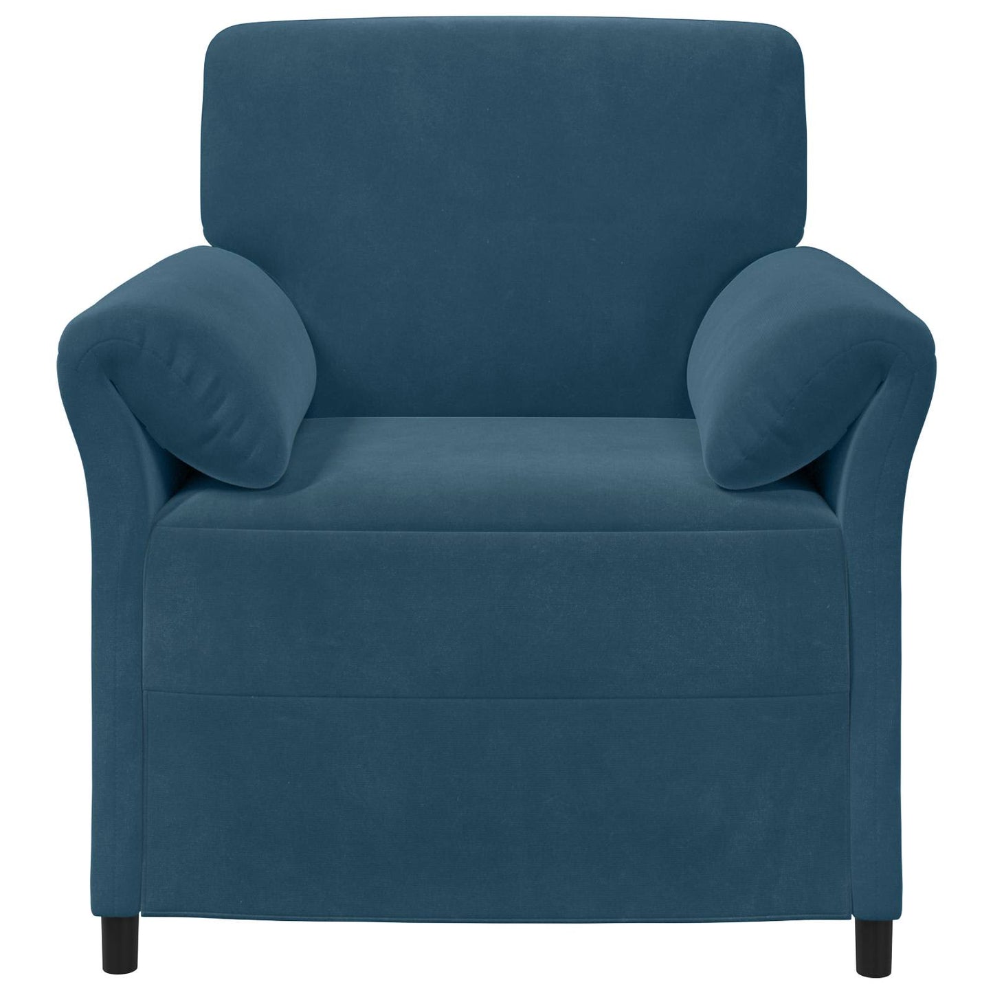Divano 1 posto Blu 88 x 83 x 95 cm Velluto | homemem39