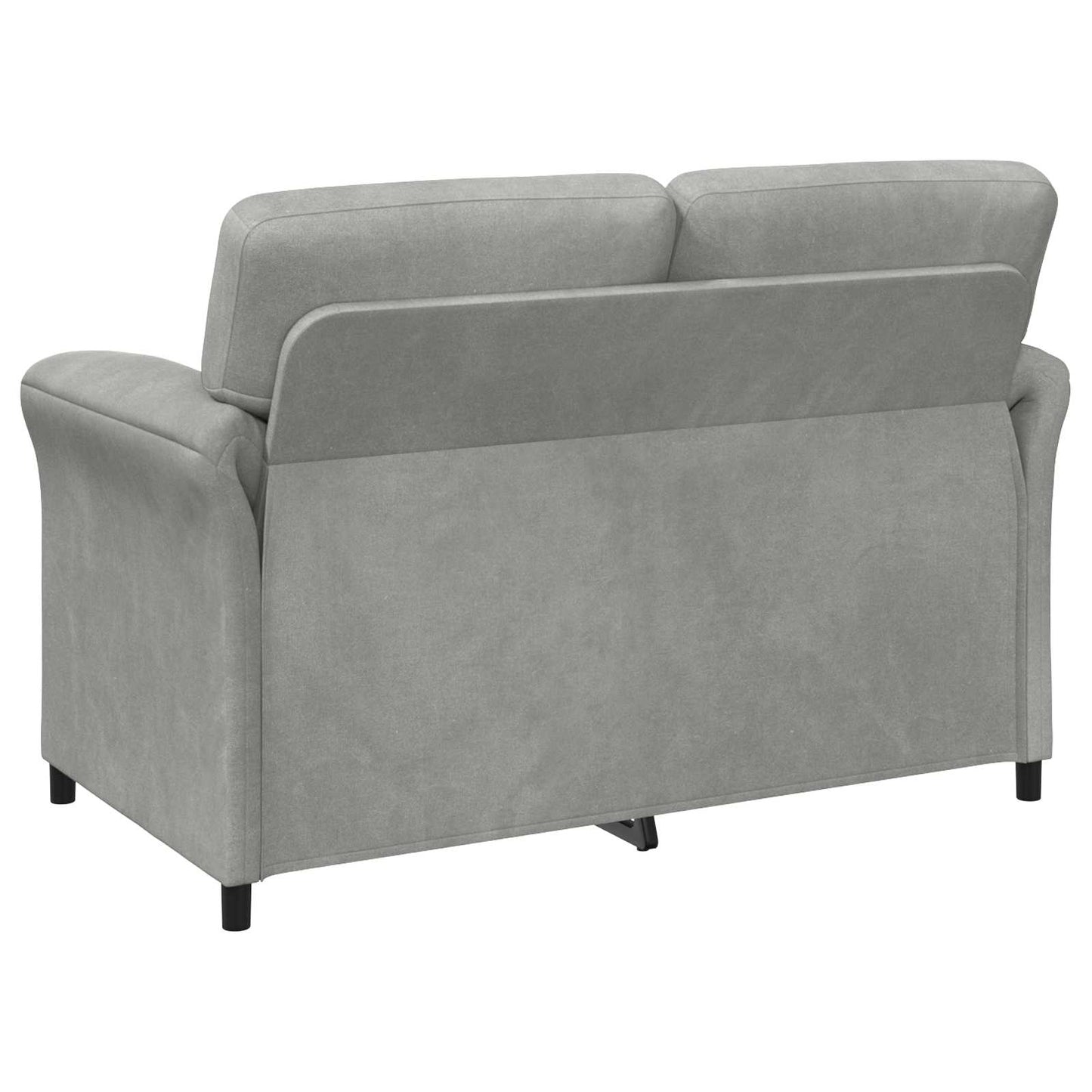 Divano a 2 Posti Grigio Chiaro 138 x 83 x 95 cm Velluto | homemem39