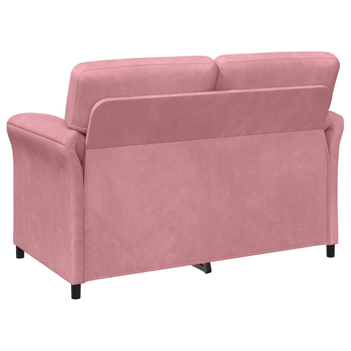 Divano a 2 Posti Rosa 138 x 83 x 95 cm Velluto