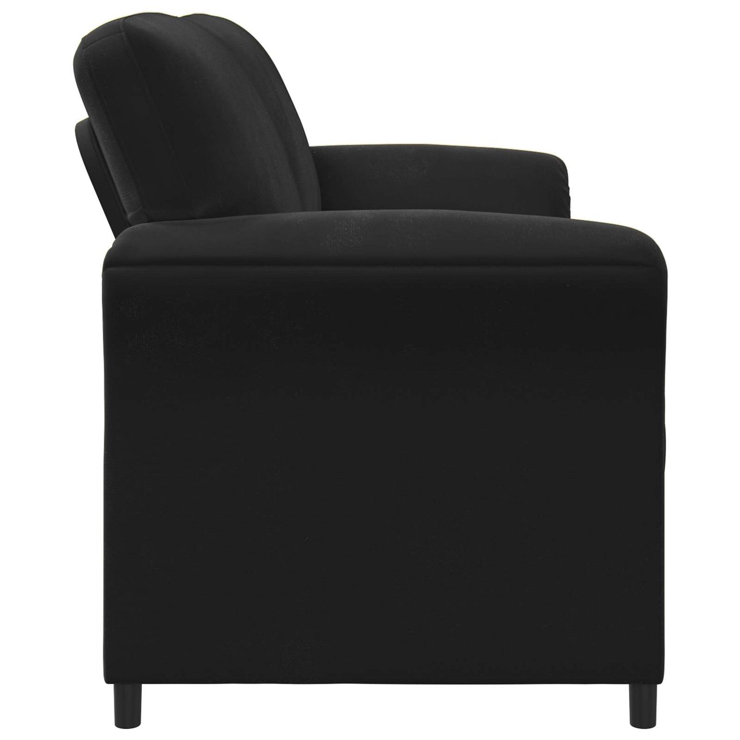 Divano a 2 Posti Nero 138 x 83 x 95 cm Velluto | homemem39