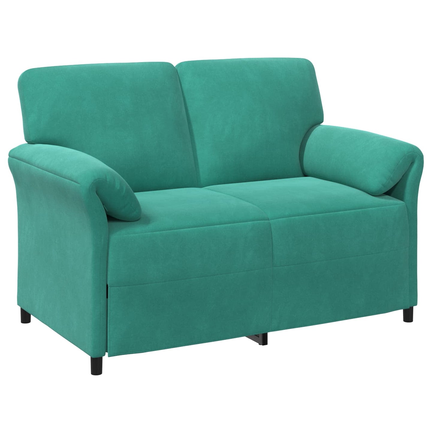 Divano a 2 Posti Turchese 138 x 83 x 95 cm Velluto | homemem39