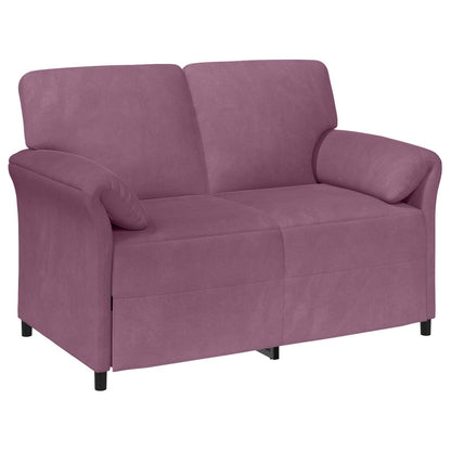 Divano a 2 Posti Viola 138 x 83 x 95 cm Velluto