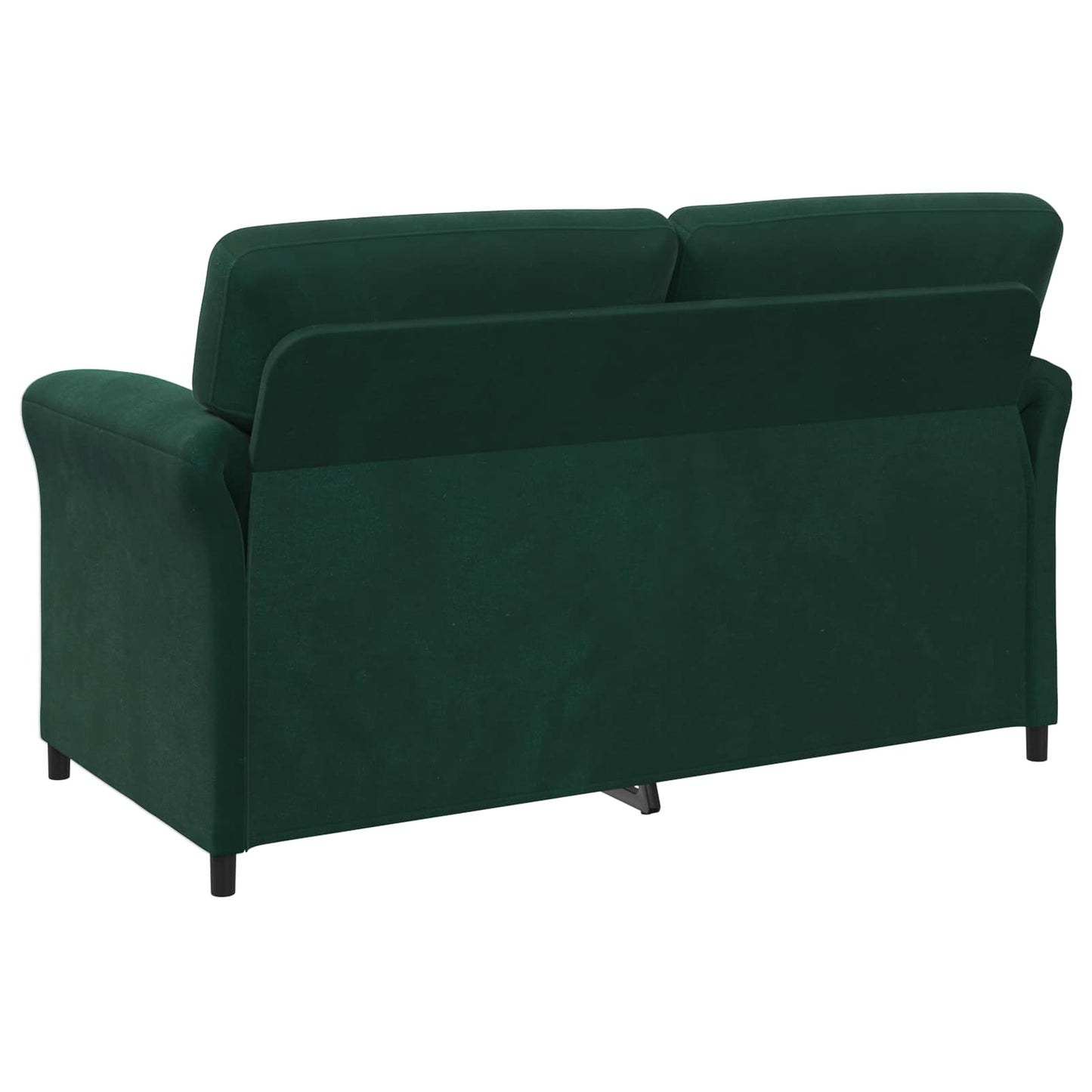 Divano a 2 Posti Verde Scuro 158 x 83 x 95 cm Velluto | homemem39