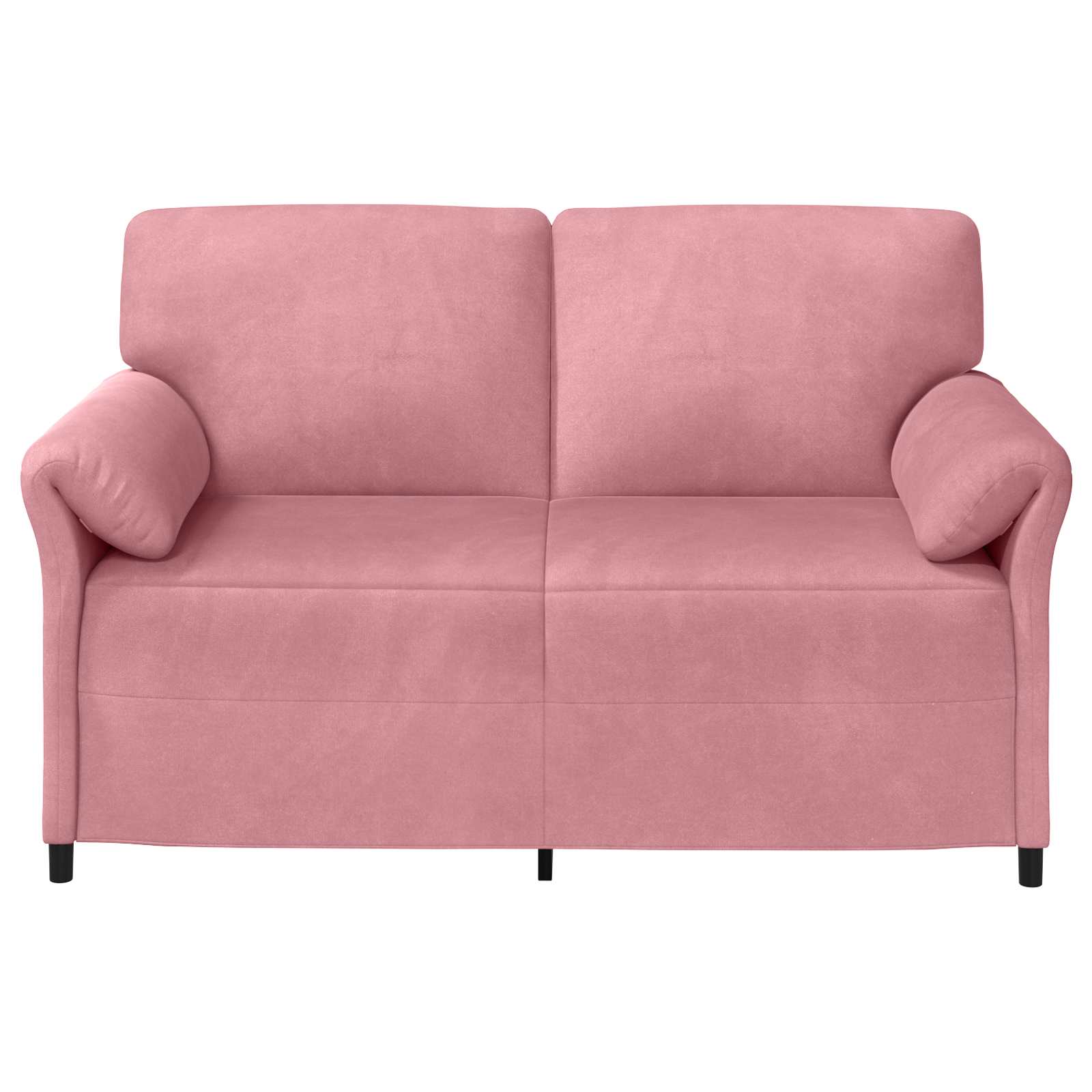 Divano a 2 Posti Rosa 158 x 83 x 95 cm Velluto | homemem39