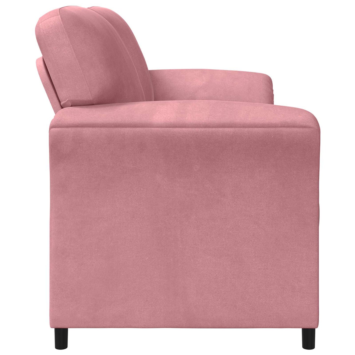 Divano a 2 Posti Rosa 158 x 83 x 95 cm Velluto | homemem39