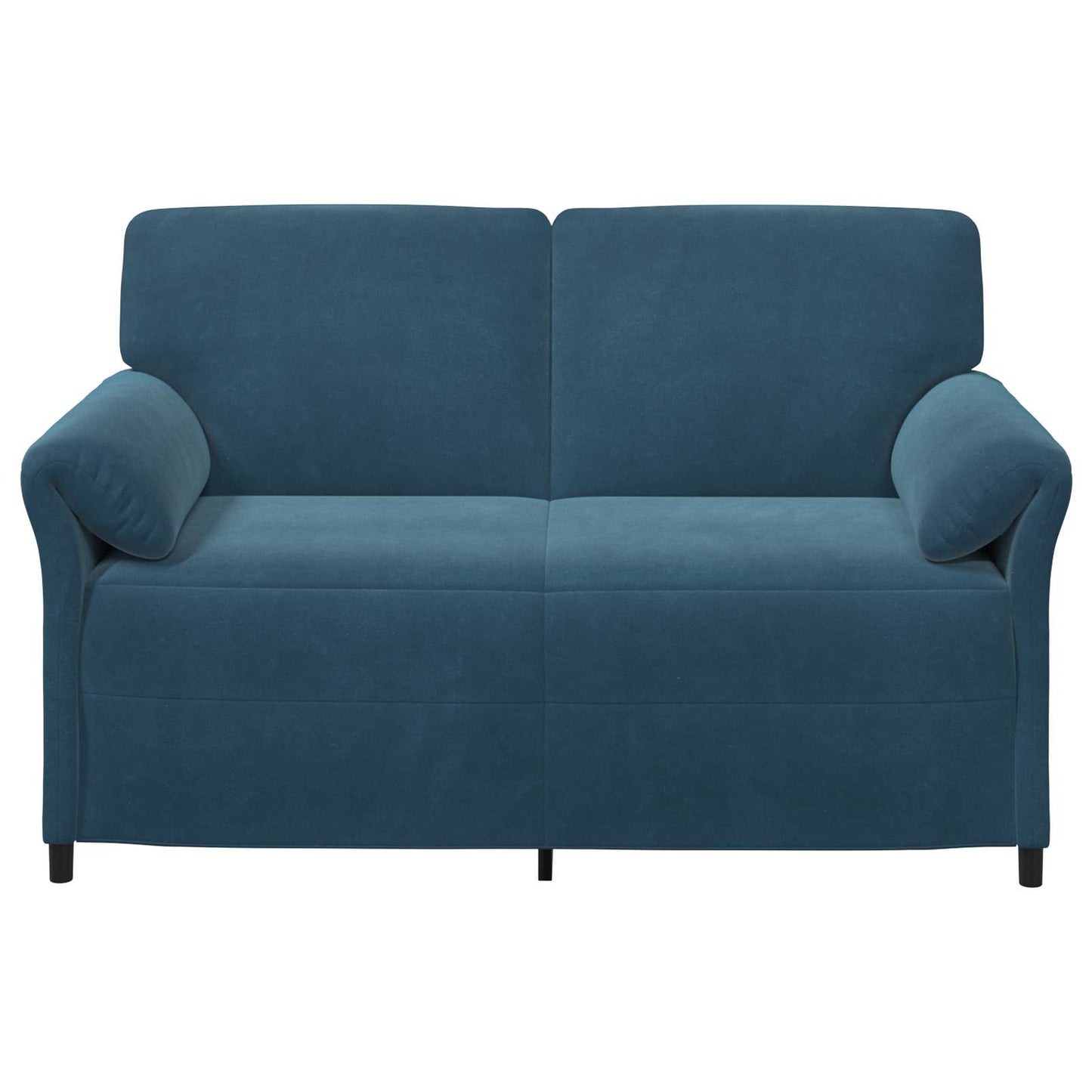Divano a 2 Posti Blu 158 x 83 x 95 cm Velluto