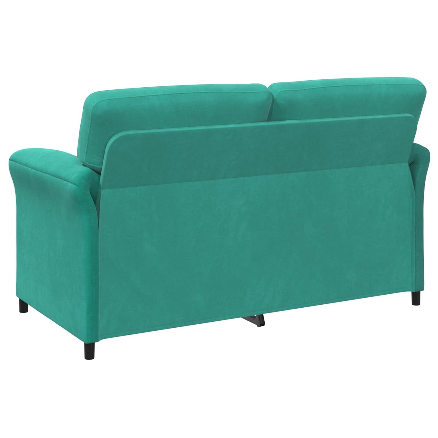 Divano a 2 Posti Turchese 158 x 83 x 95 cm Velluto