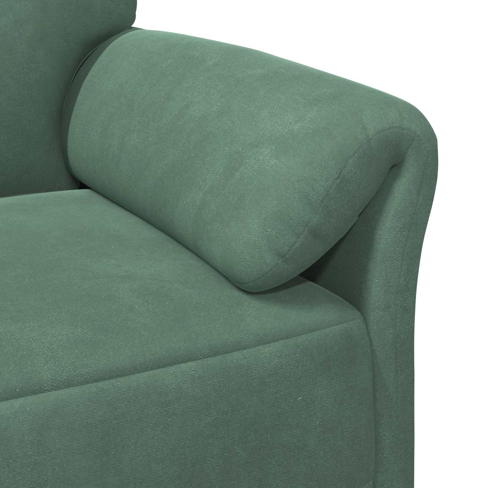 Divano a 2 Posti Verde Mare 158 x 83 x 95 cm Velluto | homemem39