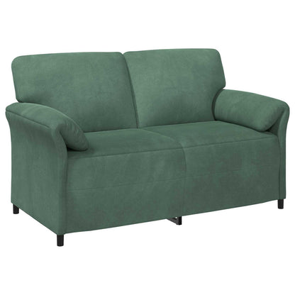 Divano a 2 Posti Verde Mare 158 x 83 x 95 cm Velluto