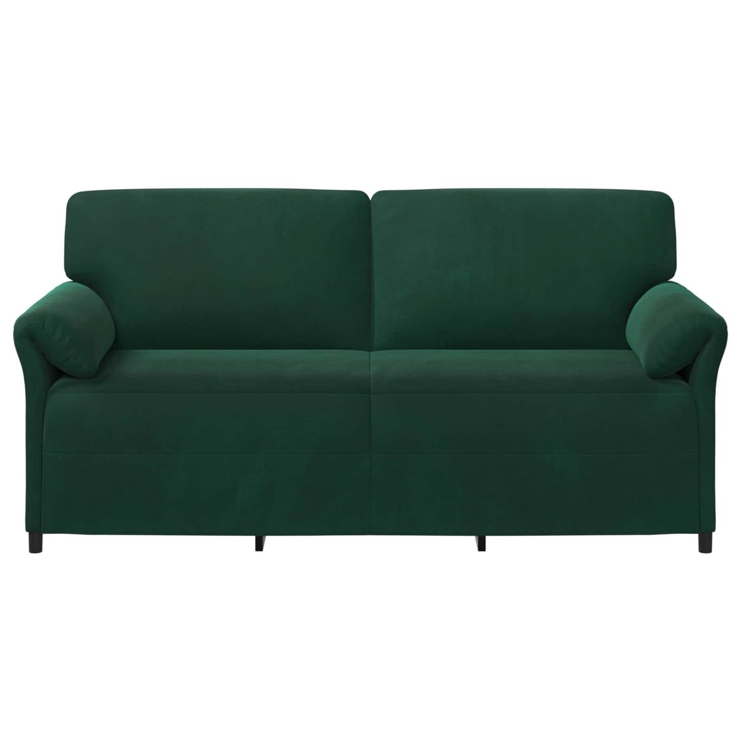 Divano 3-Persone Verde Scuro 198 x 83 x 95 cm Velluto | homemem39