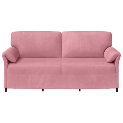 Divano 3-Persone Rosa 198 x 83 x 95 cm Velluto | homemem39