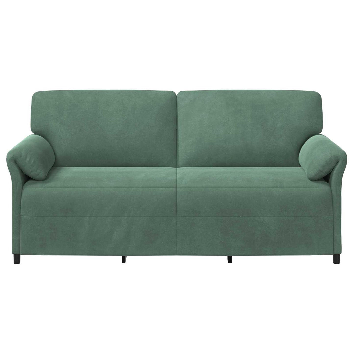 Divano 3-Persone Verde Mare 198 x 83 x 95 cm Velluto | homemem39